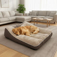 Load image into Gallery viewer, Hundeseng myk og varm – stor komfortpute for hund
