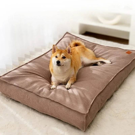 Hundeseng myk og vaskbar for mellomstore og store hunder